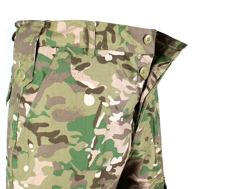 CQC Открытый тактический страйкбол военная армия BDU Униформа боевой рубашка и брюки комплект Пейнтбол Охота Одежда Мультикам