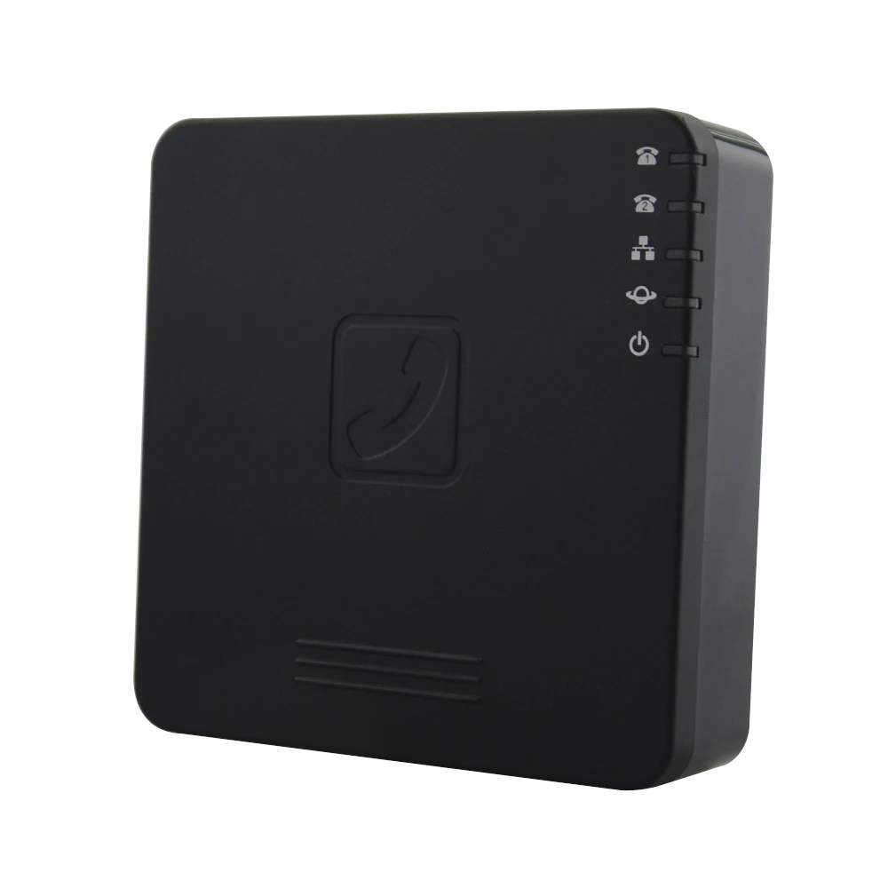 Бесплатная быстрая доставка! Voip маршрутизатор GT202N VoIP адаптер продукты 2 порта Voice