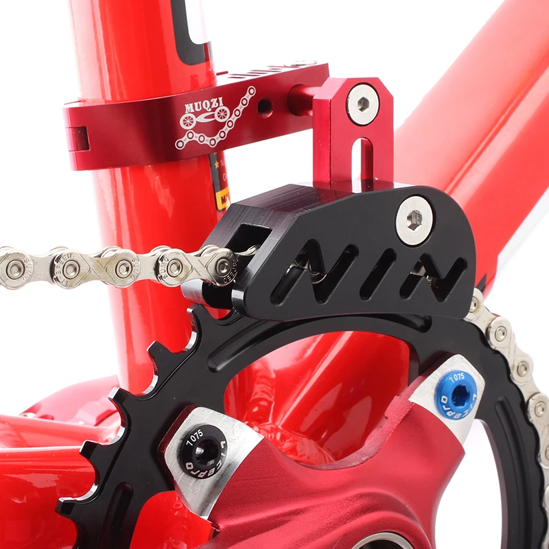Discount MUQZI Bicycle Chain guide Single crankset 28.6 31.8 34.9 Clamp Mount Direct type Adjustable For MTB Fixed Mountain Gravel 1X 3 Discount MUQZI Bicycle Chain guide Single crankset 28.6 31.8 34.9 Clamp Mount Direct type Adjustable For MTB Fixed Mountain Gravel 1X 3
