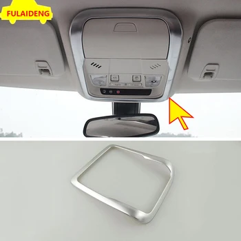 

For Cadillac XT5 2016-2018 Interior ABS Matte Front Roof Reading Lamp Frame Cover Trim Car Styling Accessories