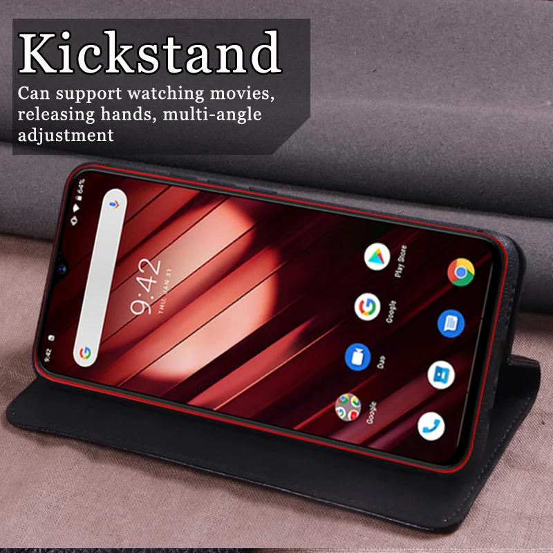 Мягкий силиконовый чехол книжка aibloly для UMIDIGI F1 Play Оригинальный жесткий