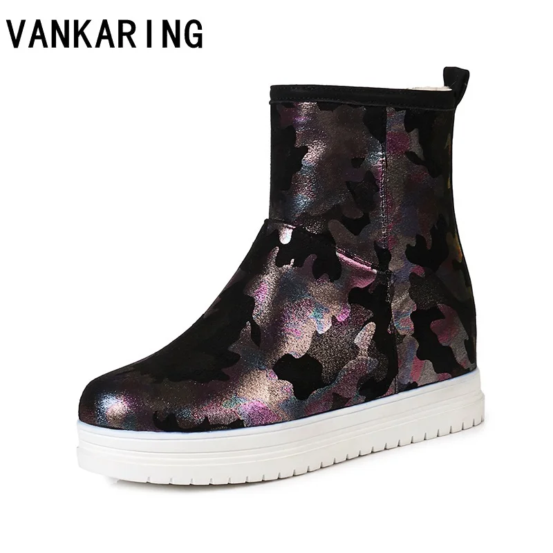 

autumn winter boots brand quality women snow boots fake fur insole lady warm shoes girl fashion nice lookin platform ankle boots