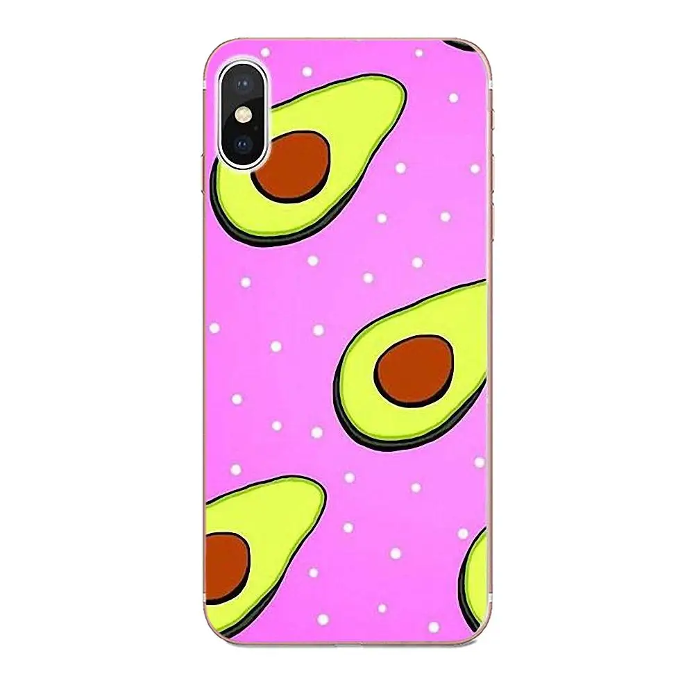 Чехол для телефона с принтом Huawei Mate 7 8 9 10 20 P8 P9 P10 P20 P30 Lite Plus Pro 2017 авокадо фруктовый
