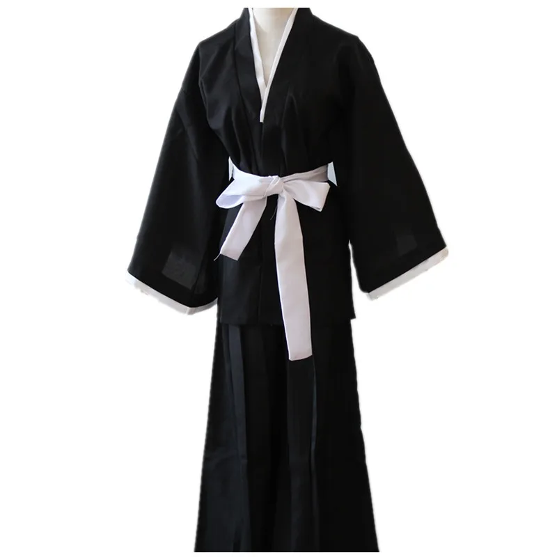 Cosplay&Ware [8]Anime Cosplay Costume Bleach Kurosaki Ichigo Robe Cloak Coat Japanese Halloween -Cosplay&Ware anime Shop