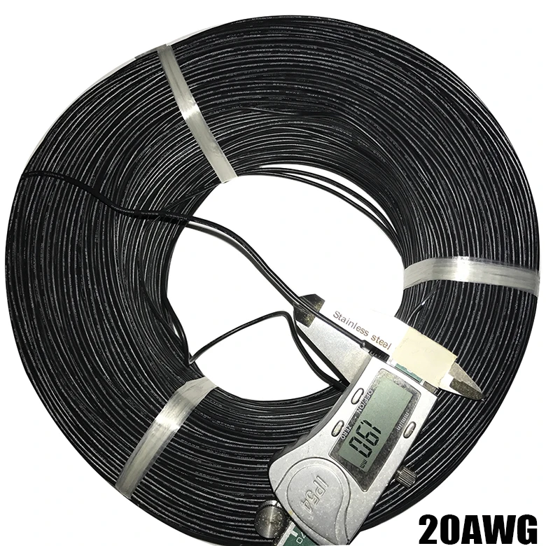 20AWG 22AWG UL3239 3kV 200C 5 метров оберточная луженая медная силиконовая резиновая Изолированная Многожильная оплетка светодиодный провод SR кабель Шнур