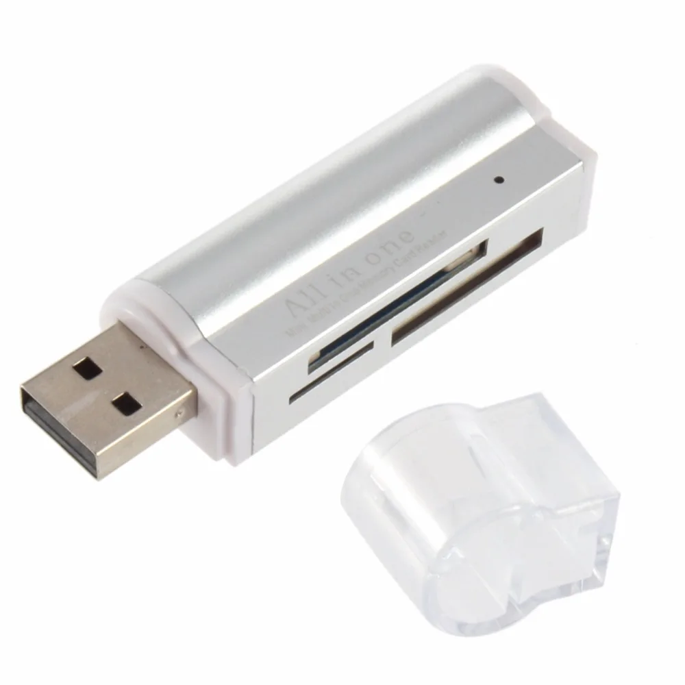 

Universal All in one Mini Multi in One Memory Card Reader Mini Phone Extension Headers Micro USB OTG Adapter