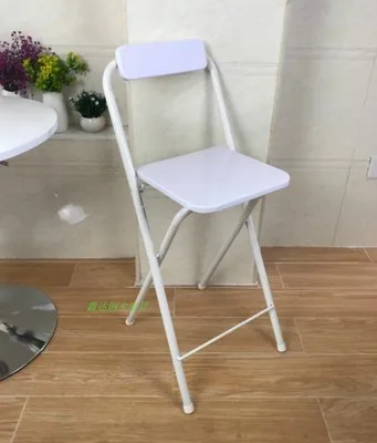 Modern Folding bar stool High foot Chair backrest Seat chair For Man/Woman metal pipe Wine pub stool Steel + high density board Modern Folding bar stool High foot Chair backrest Seat chair For Man/Woman metal pipe Wine pub stool Steel + high density board