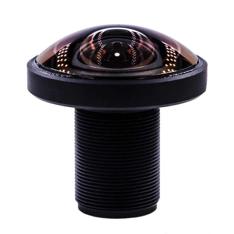 

4K LENS 1.21mm Fisheye Lens 220 Degree IR 1/2.3" 16MP M12 Mount for GoPro Hero 3+/4 Xiaomi Yi 4K/4K+ to Get Panoramic 360 Image
