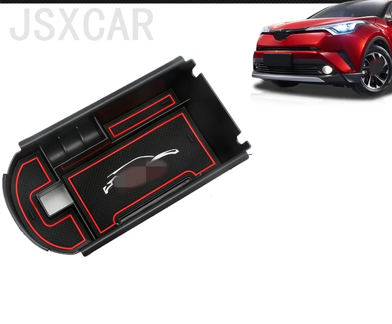 Для Toyota CHR 2016 2019 Φ box Центральный отсек для хранения ящик автомобильные