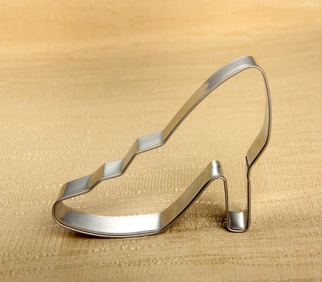 Princess party high heel shoe cookie cutter, Free shipping stainless