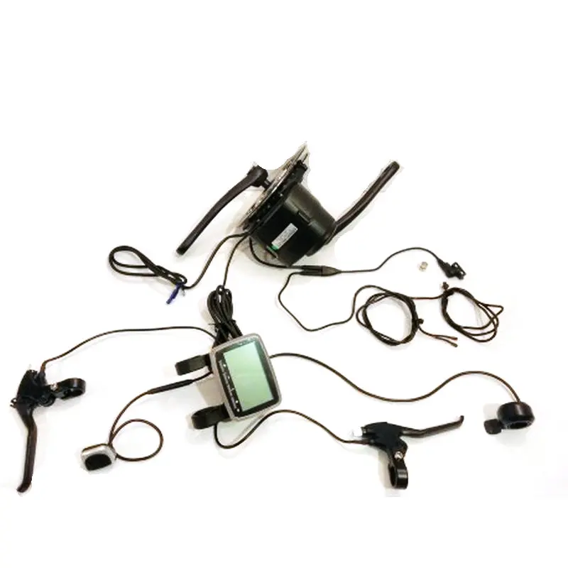 Flash Deal EU US NO TAX Tongsheng TSDZ2 ebike Kit MidMotor,Torque Sensor 36V/48V/52V Ebike Motor With throttle and Brake Level 1