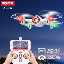 SYMA X22W FPV RC Drone Helicopter Quadcopter Dron Real Time Transmission Headless Mode Hover Function Drones With Wifi Camera