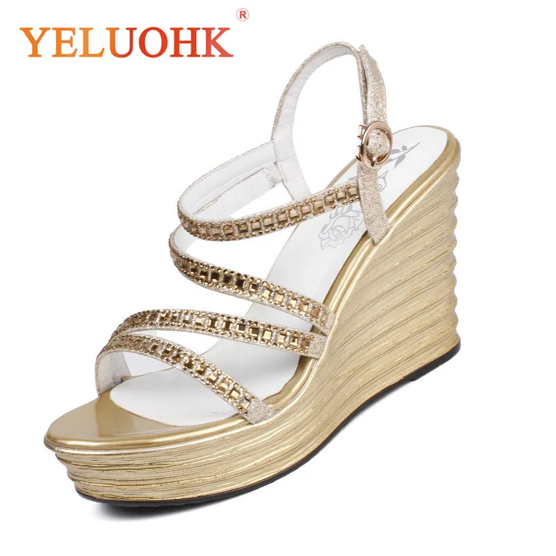

Extreme High Heel Sandals Women 2018 Summer Platform Sandals Heels Top Quality Women Summer Shoes 10 CM