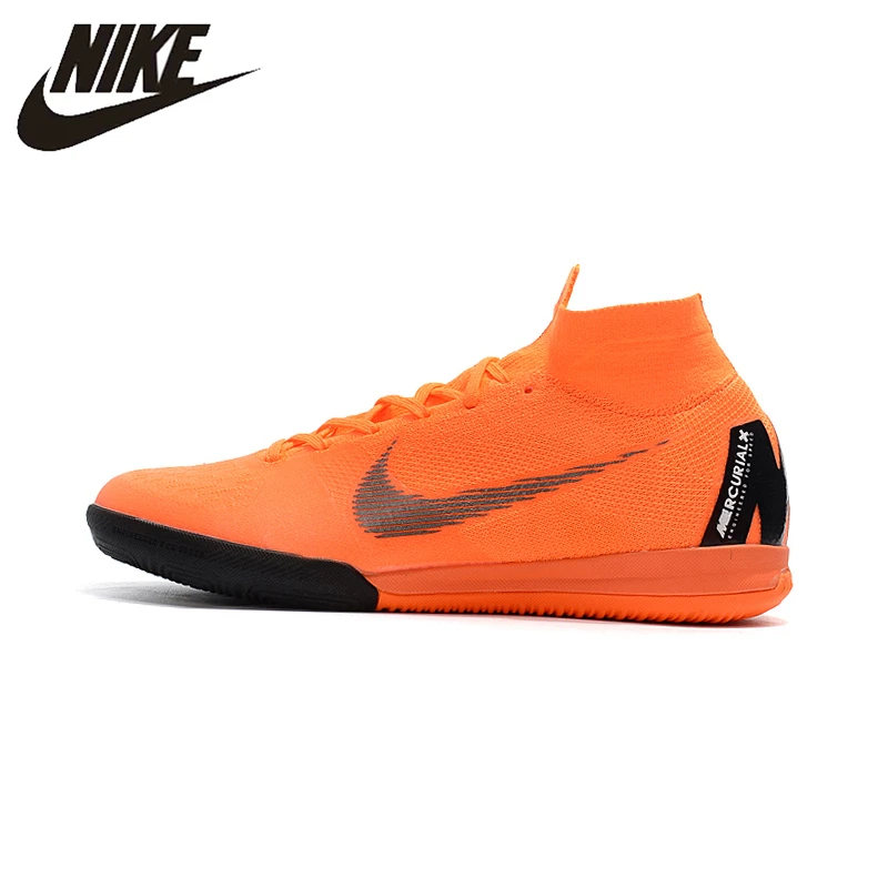 

Nike SuperflyX 6 Elite IC Indoor Soccer Shoes Men Waterproof Soccer Cleats High Ankle AH7373-081 39-45