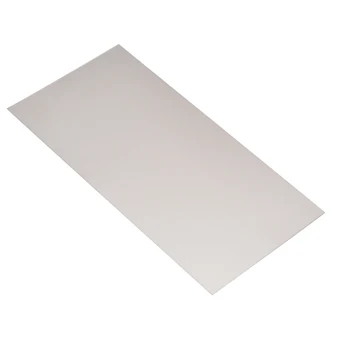 

1pc 0.3mm Thickness High Purity Thin Sheet Nickel Plate Foil 100*200mm with Corrosion Resistance For Industry Tools