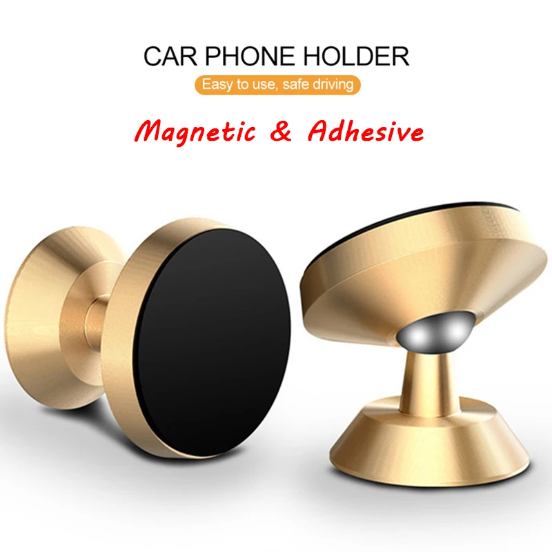 

Car Phone Holder for Universal Mobile Phone Mini Magnetic Dashboard GPS Navigation Bracket Support Phone Holder Stand Iron Sheet