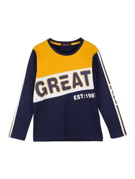 

Long sleeve sweater with lettering