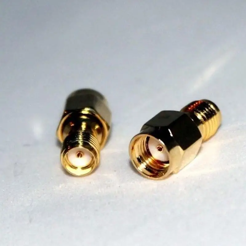 New Straight RF Connector Adapter SMA Female Mini 50 Ohm Converter Hot