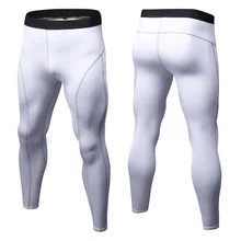 Мужские спортивные Леггинсы для бега, обтягивающие штаны, обтягивающие штаны для спортзала, фитнеса, баскетбола, компрессионная для бега тренировки Профессиональные штаны, пуш-ап