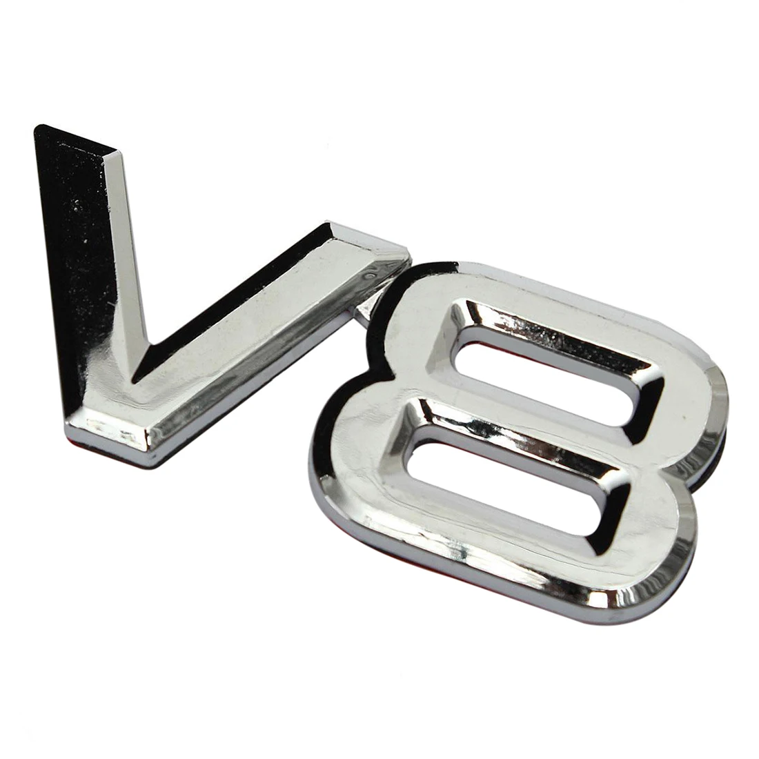 

7.5x3.5cm Auto Cars V8 stickers 3D Chrome Sticker Badge Emblem