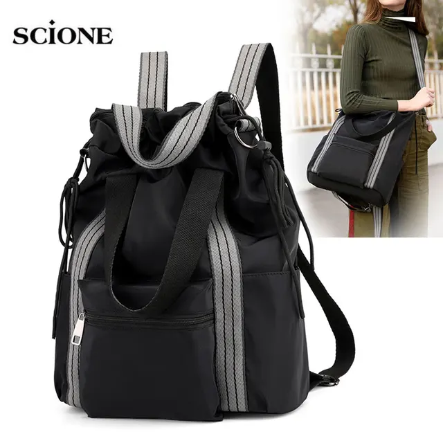 US $17.69 Nylon Yoga Mat Bags Gym fitness Shoulder Bag Backpack Sac De Sport Sports Tas Drawstring Gymtas for