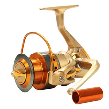 Серия HF цельнометаллический рокер наживка Литая Катушка металлическая шпуля рыболовная Катушка 12 подшипников 5,5: 1