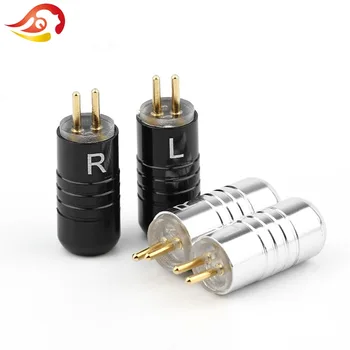 

QYFANG 1 Pair Aluminum Alloy 0.78mm Earphone Pins DIY Plug Audio Jack Adapter For JH Audio JH16 JH11 Pro Solder Wire Connector