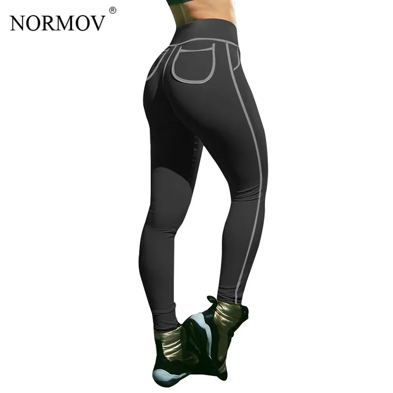 Womens Mesh panel Yoga pants Inner pocket Power Workout
