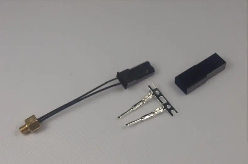 Funssor 1 шт. 3D принтер запчасти аксессуары M3 винтовое соединение термистор 104GT 2 JST