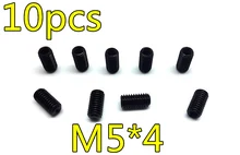 10PCS RC Hex Head Grub Screws M5*4 HSP RC Parts For 1/8 Nitro RC Car Buggy Truck Camper Pro Battle Savagery LACEREA Camelry