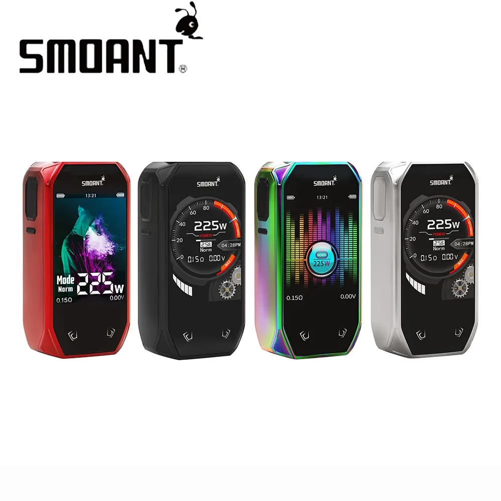 100% Оригинальный мод Smoant Naboo макс. выход 225 Вт с новейшим чипсетом Ant225 обои бокс DIY