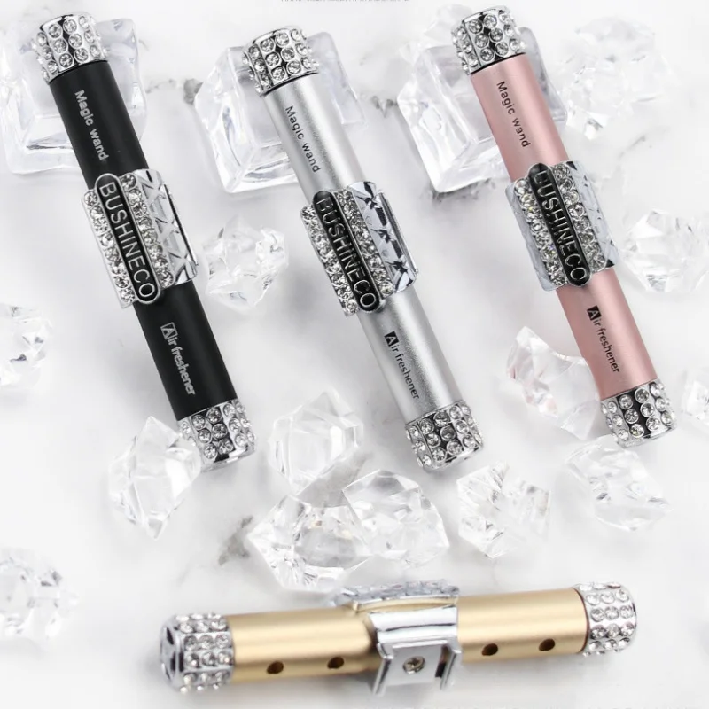 

Car Rhinestone Air Freshener Auto outlet Perfume Vent Air freshener in the Car Air Conditioning Clip Magnet Diffuser