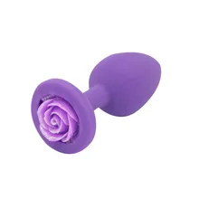 snowshine YLW Silicone Rose Posterior Anal Massage Adult Sex Toys free shipping