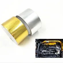 FIFAN-2 дюймов эльф клей REFLECT-A-GOLD лента термическая барьер для AUDI A4 B6 BMW E30