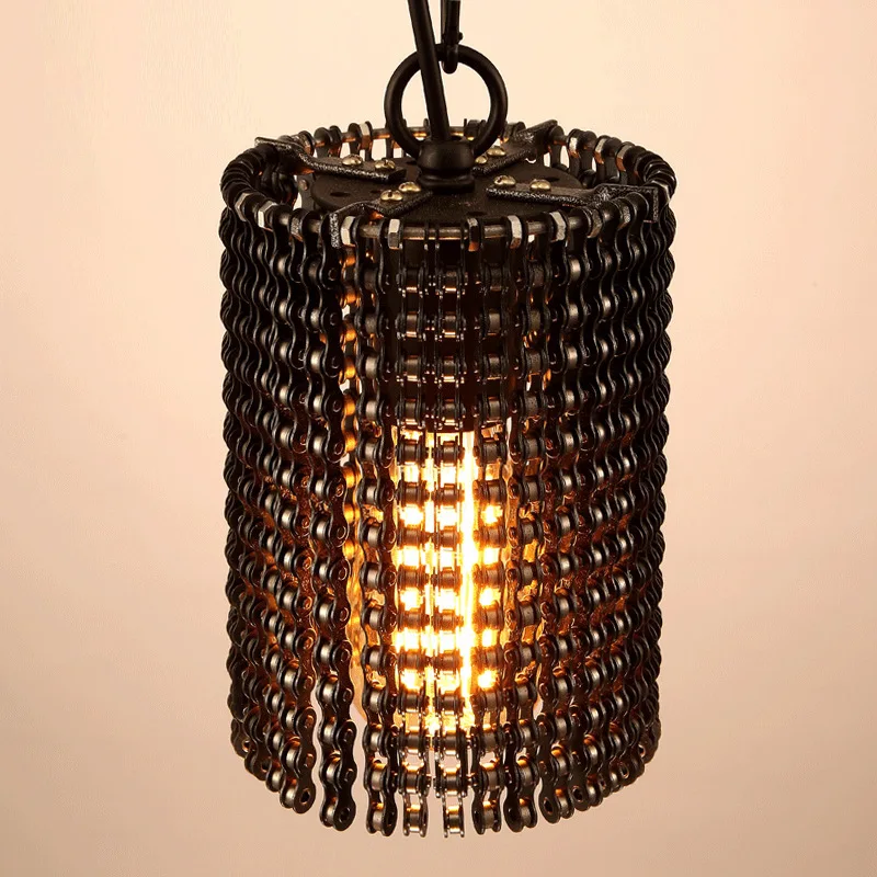 Люстра велосипедная из тяжелого металла в стиле ретро|light fixtures|chandelier creativeindustrial