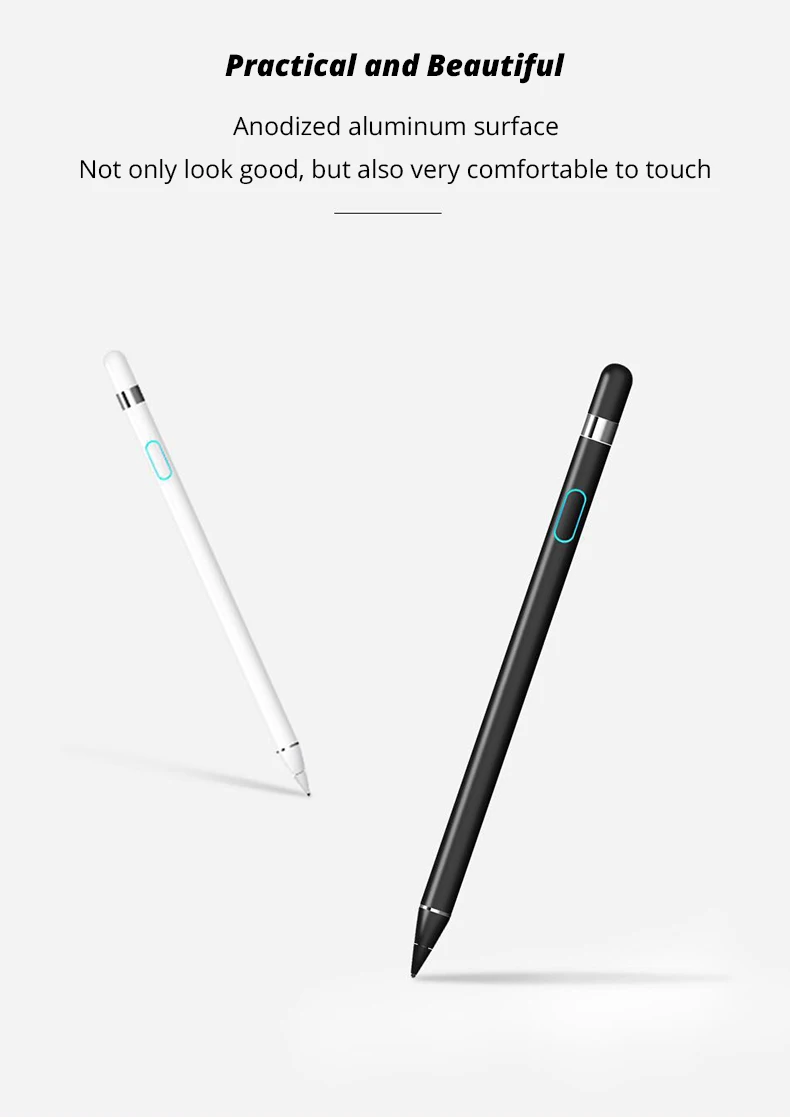 Stylus pen for iPad Rechargeable high precision stylus compatible Android & IOS Apple equipment Pencil Capacitive touch pen  (5)
