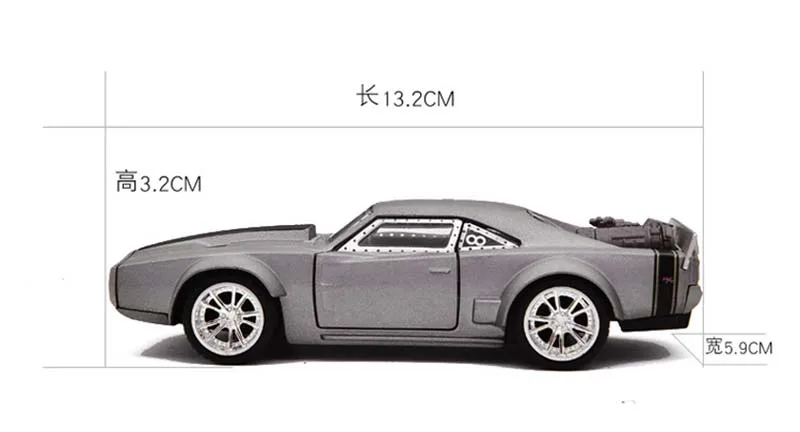 1:32 Форсаж Dom's ICE Changer литые под давлением металлические супер гоночные машинки игрушка сплав модель спортивного автомобиля коллекция игрушек рождественские подарки