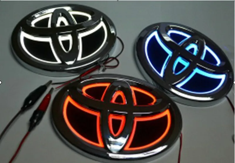 Купить 5д из светодиодов сзади автомобиля логотип лампы для РАВ4 ...