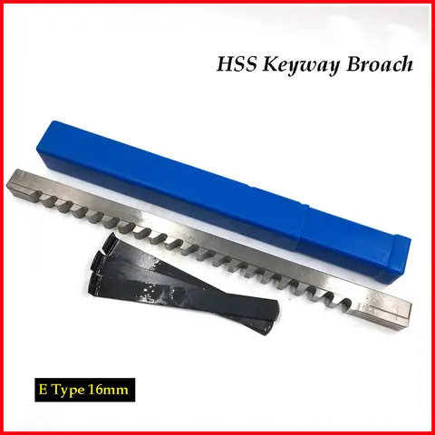 Ferramenta de Corte para a Máquina 16mm e Push-tipo Keyway Espeto Metric Tamanho Cnc Novo Hss