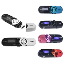 AAAE ЖК-экран USB 16GB флэш-поддержка fm-радио TF MP3 музыкальный плеер-черный/белый/синий/orse красный/красный