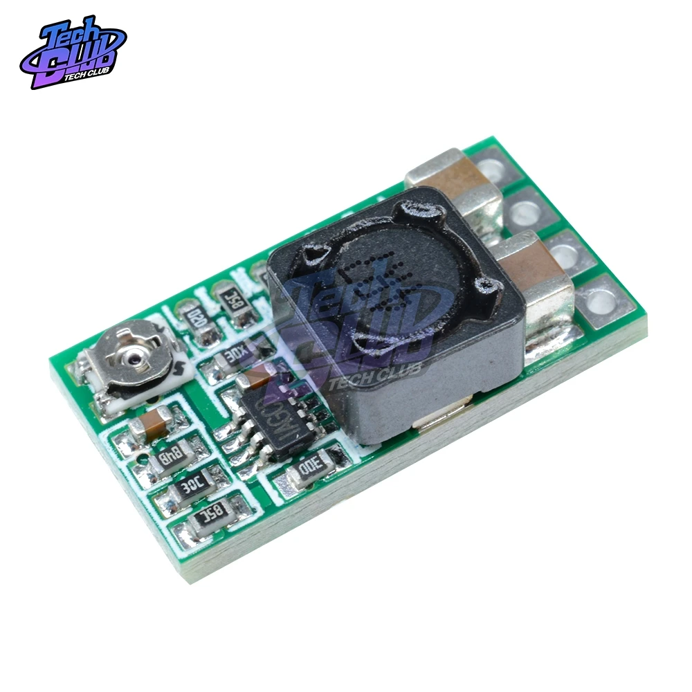 Mini DC 12 24V to 5V 3A понижающий модуль питания преобразователь напряжения регулируемый