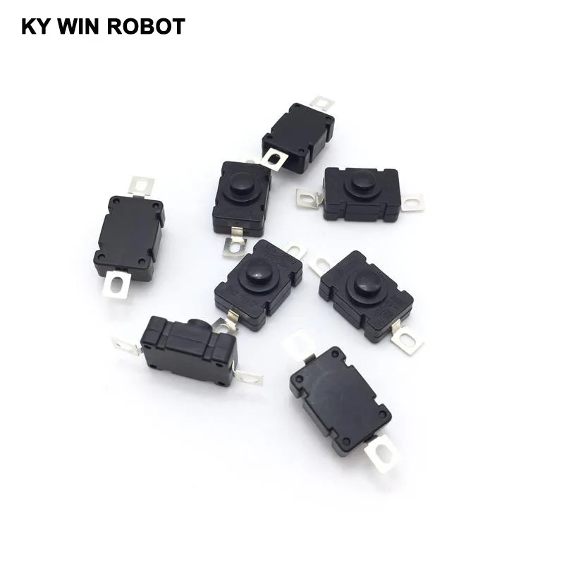 20pcs KAN-28 1.5A250V Flashlight Switches Self Locking SMD Type 18 x 12mm Push Button | Обустройство дома