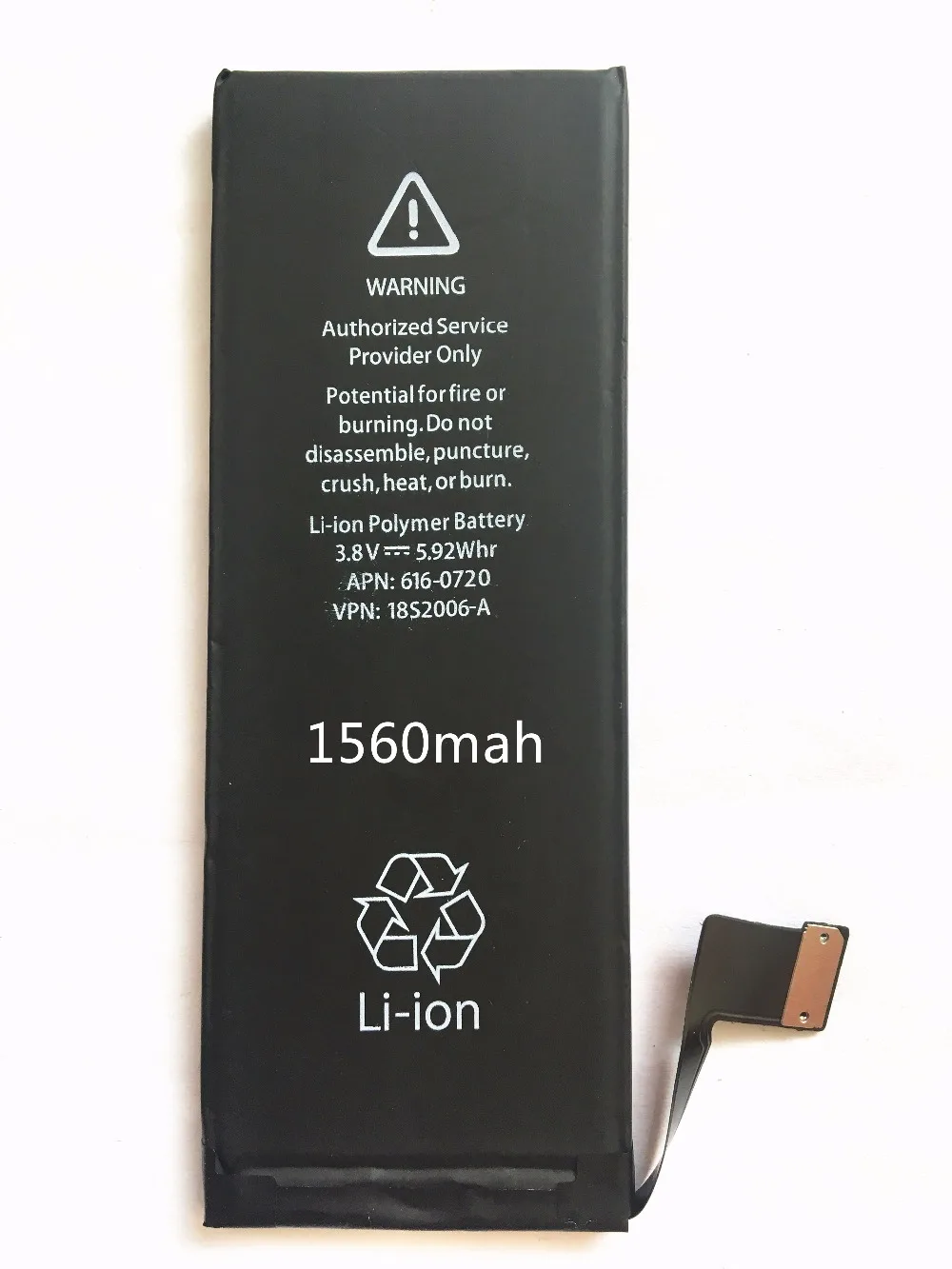 Для iphone 5s аккумулятор настоящий 1560mah Сменный аккумулятор для iphone 5s 5C с набором инструментов для ремонта