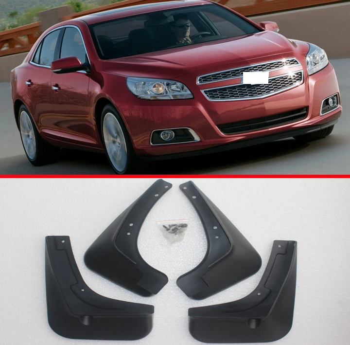 

4pcs For Chevrolet Malibu Holden 2013 2014 2015 Mudflaps Splash Guards Mud Flap Front Rear Mudguards Fender