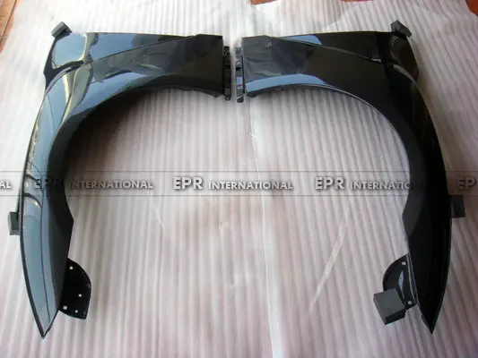 

Car-styling Carbon Fiber OEM Front Fender(with fender vent) Fibre Finish Wheel Cover Kit Flare Arch Part Fit For Nissan R35 GTR