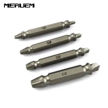 4pcs  Screw Extractor Drill Bits  Speed Out Easy out Bolt Stud Stripped Screw Remover Tool High Speed Steel S2 Alloy Bit