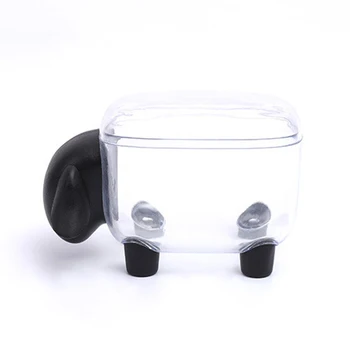 

Economical Storage Box Case Organizer Little Sheep Shape for Home Office Cotton Swab Toothpick ds99