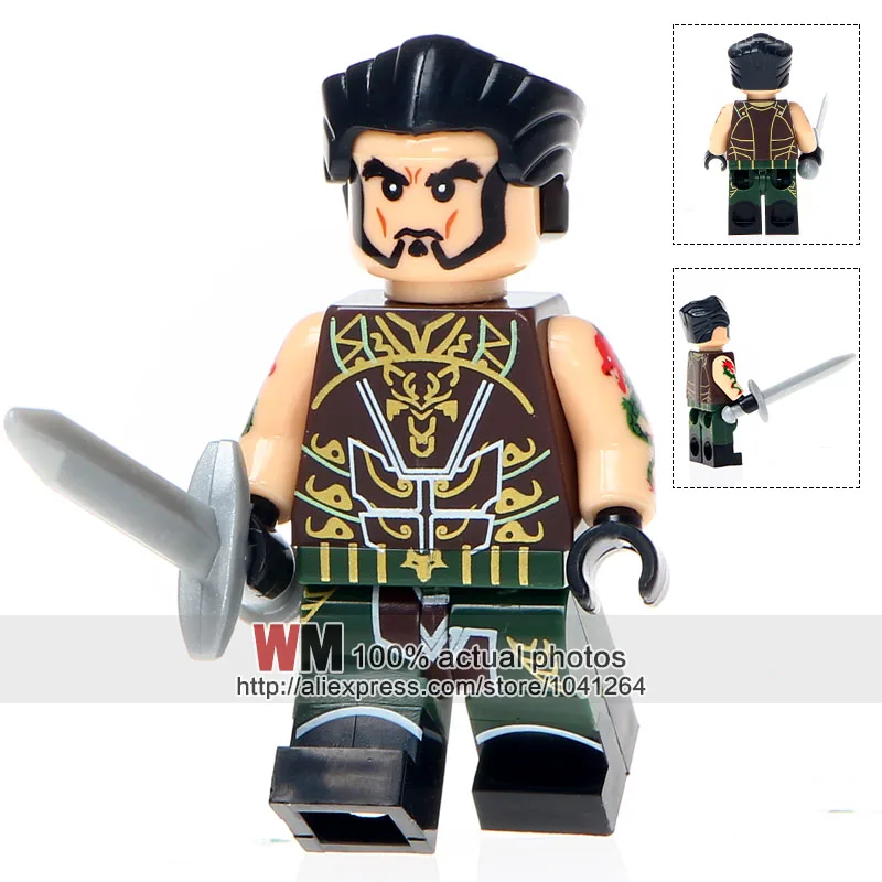 

Single Sale XH698 Ra's al Ghul DC Super Hero Bricks Building Blocks DIY Collection Gift Toys For Children X0171 Dropshipping