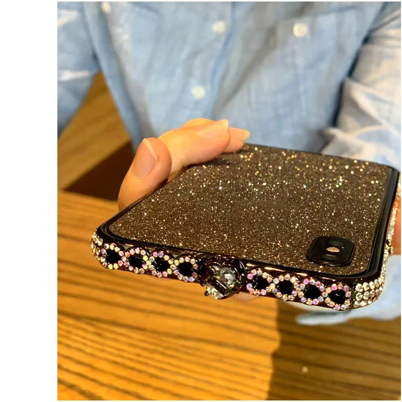 for-iphone-X-XS-Rhinestone-Bumper-Case-Hybrid-Cover-for-iphone-6-6s-8-7-plus-for-Apple-Glitter-Metal-Diamond-Bumper-Frame-Case--(8)