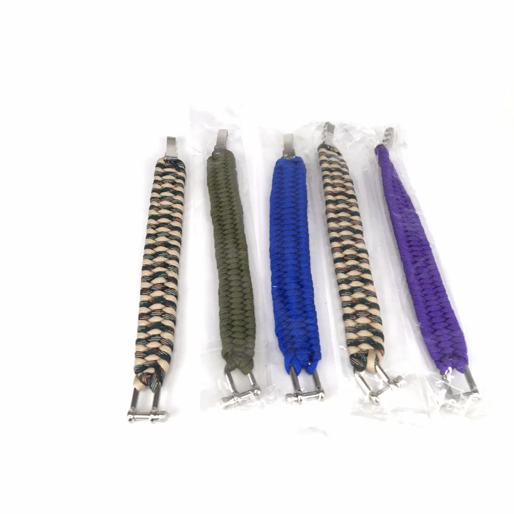 Outdoor emergency survival accessories mil SPEC one inch parachute cord